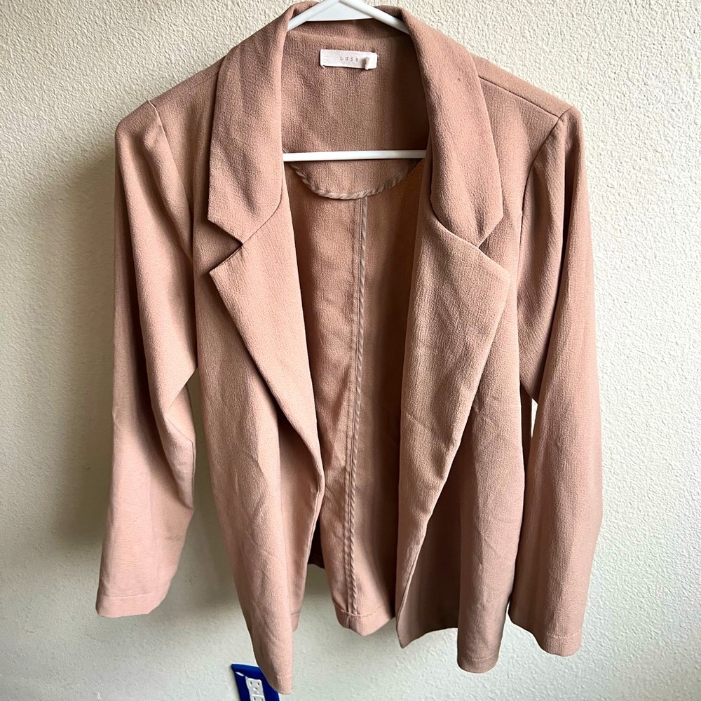Lush relaxed blazer size XS